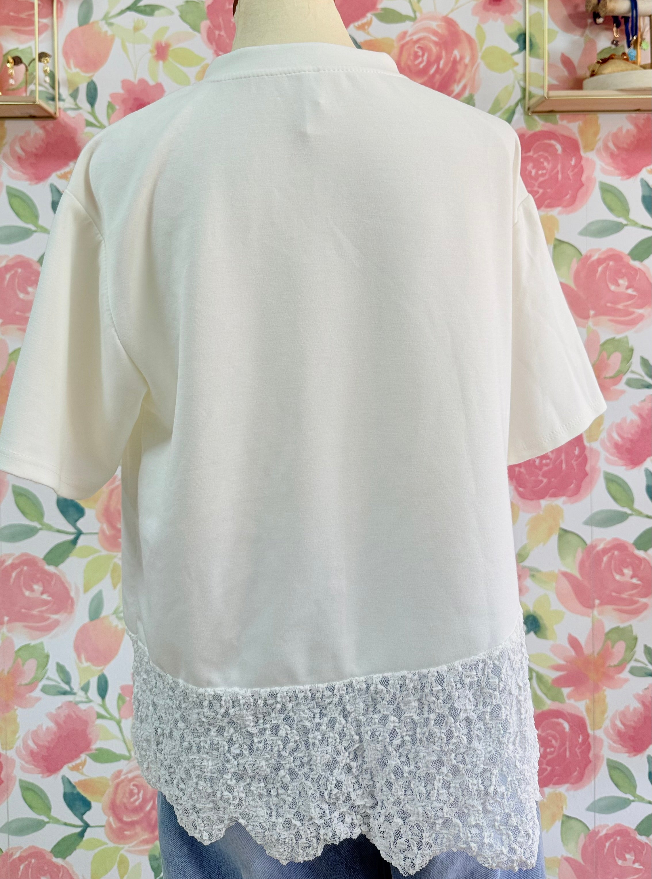 Blusa Blanca Elegante