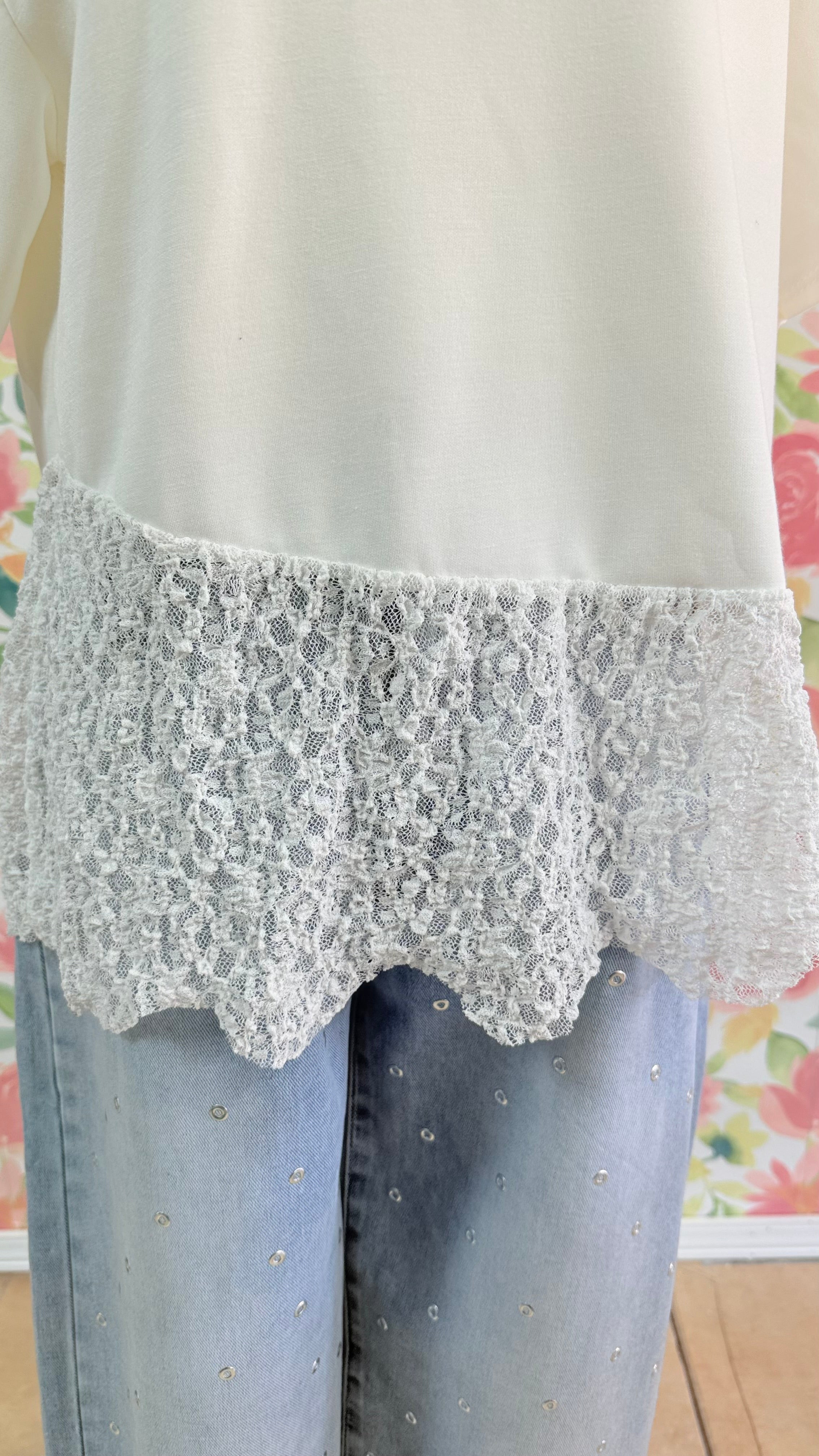 Blusa Blanca Elegante