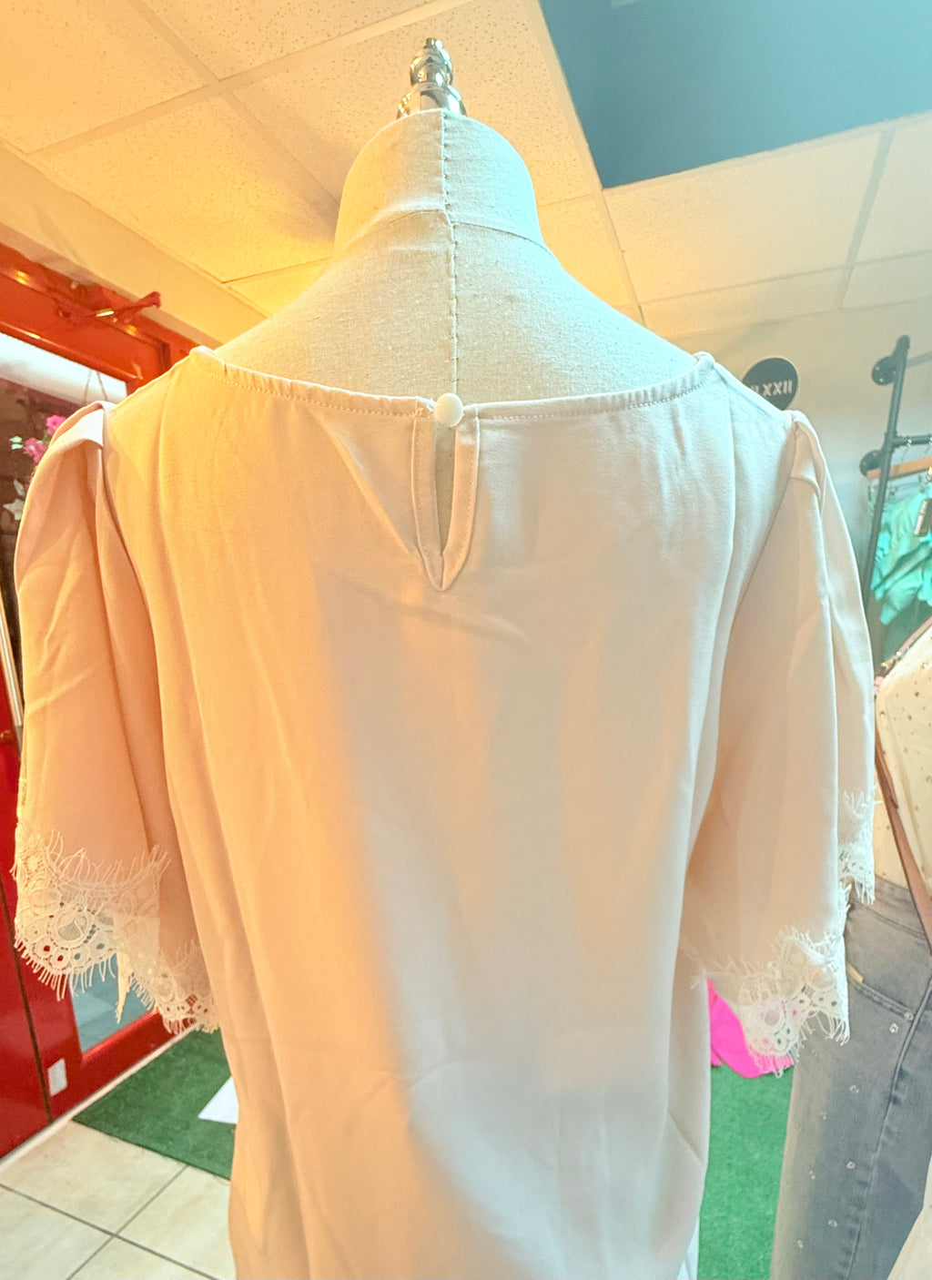 Blush Blouse LC