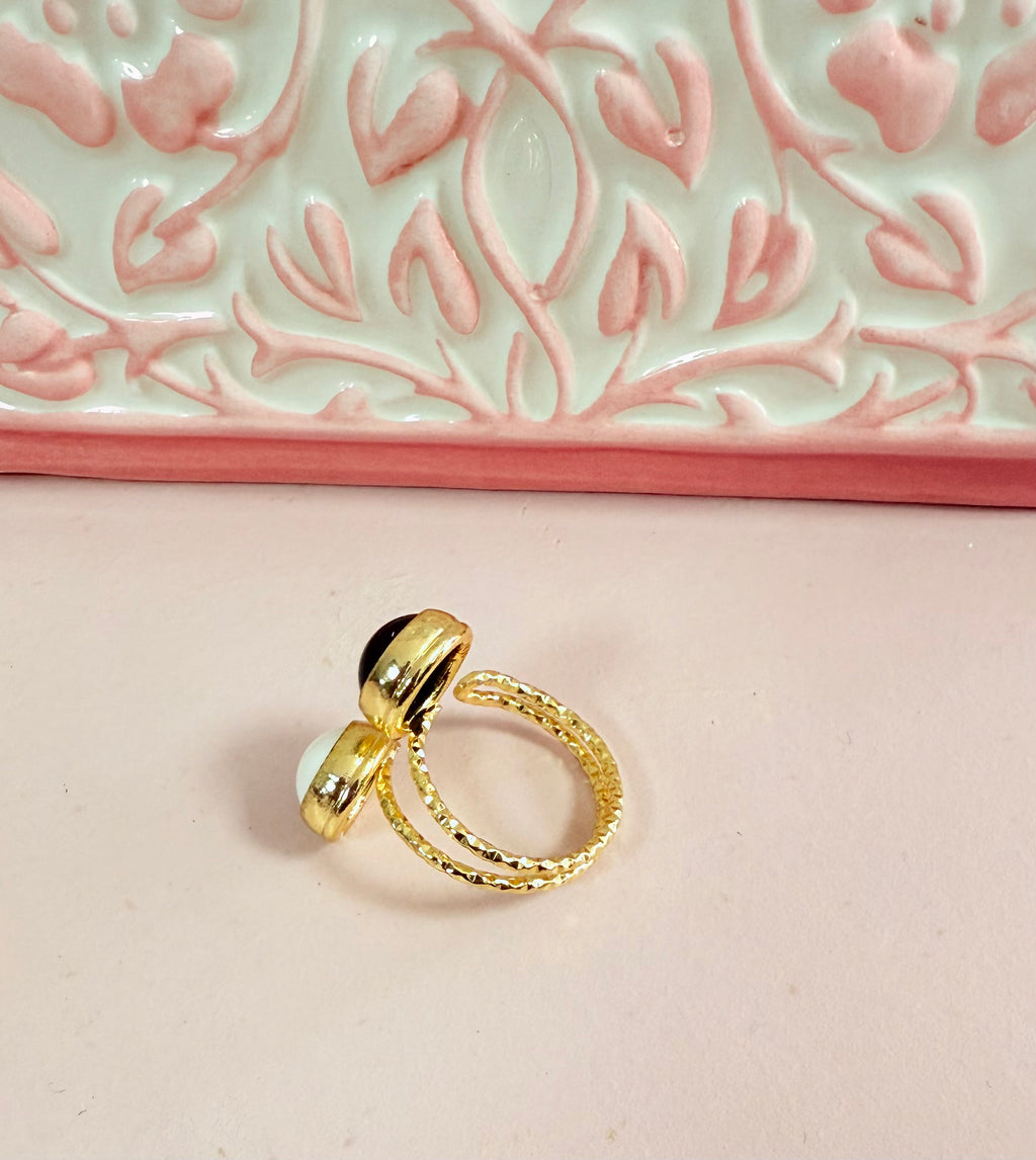 Set Perlas Doradas
