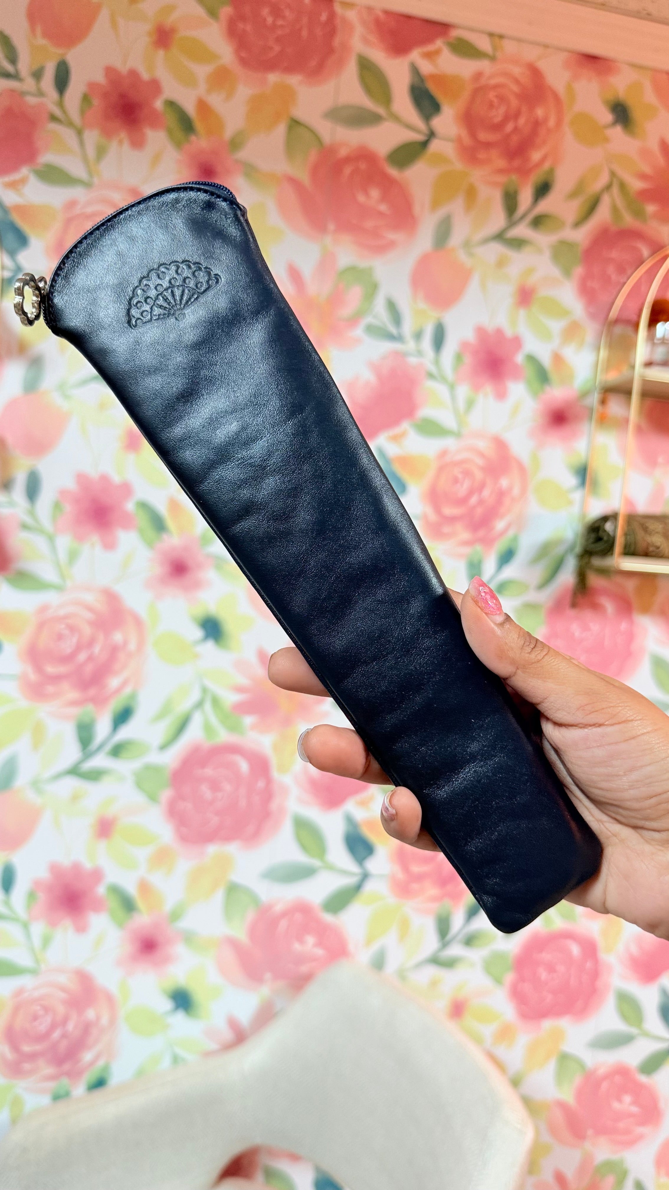 Cover en Piel Grande  Azul