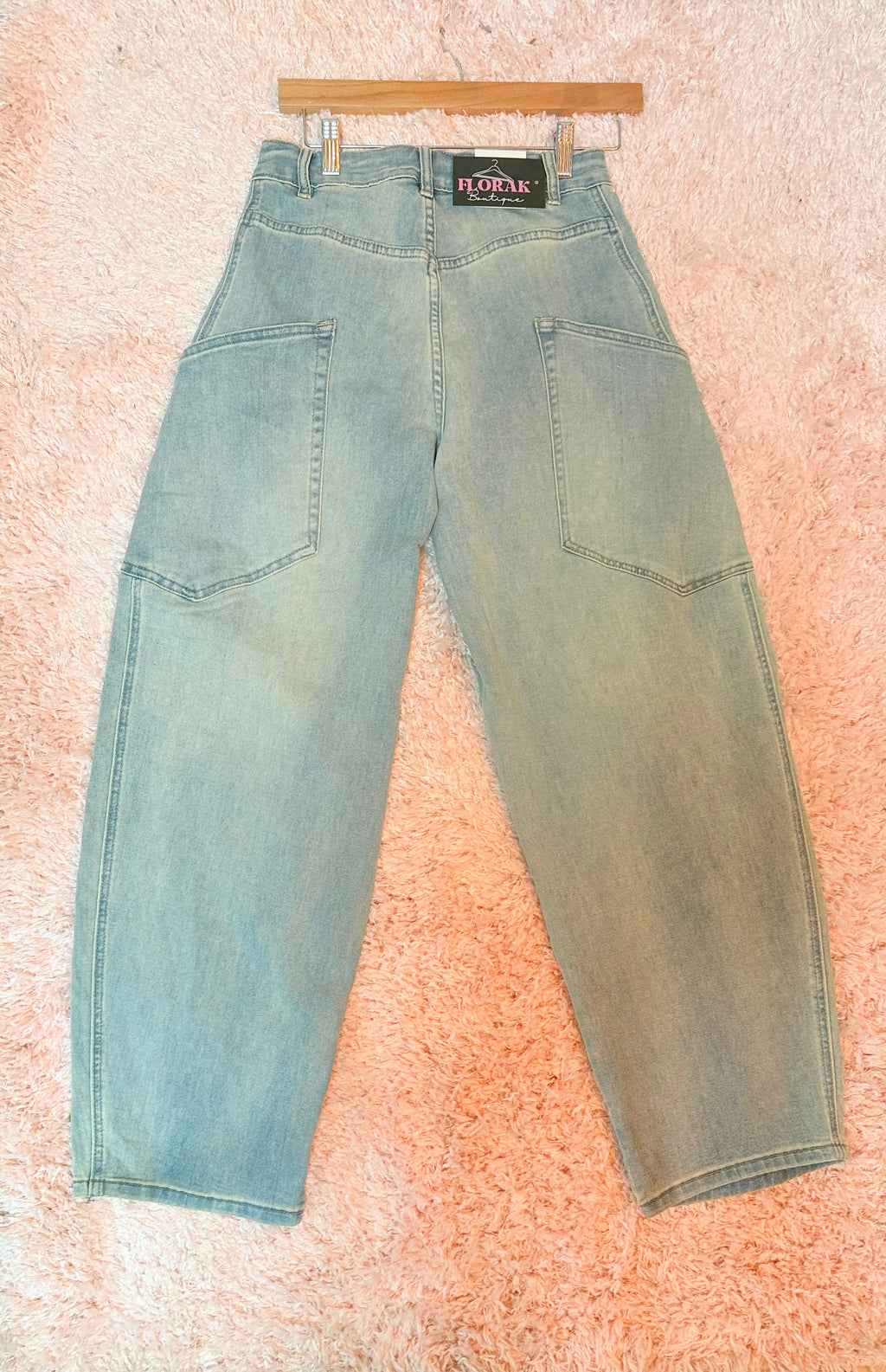 Barrel Wide Leg Jean
