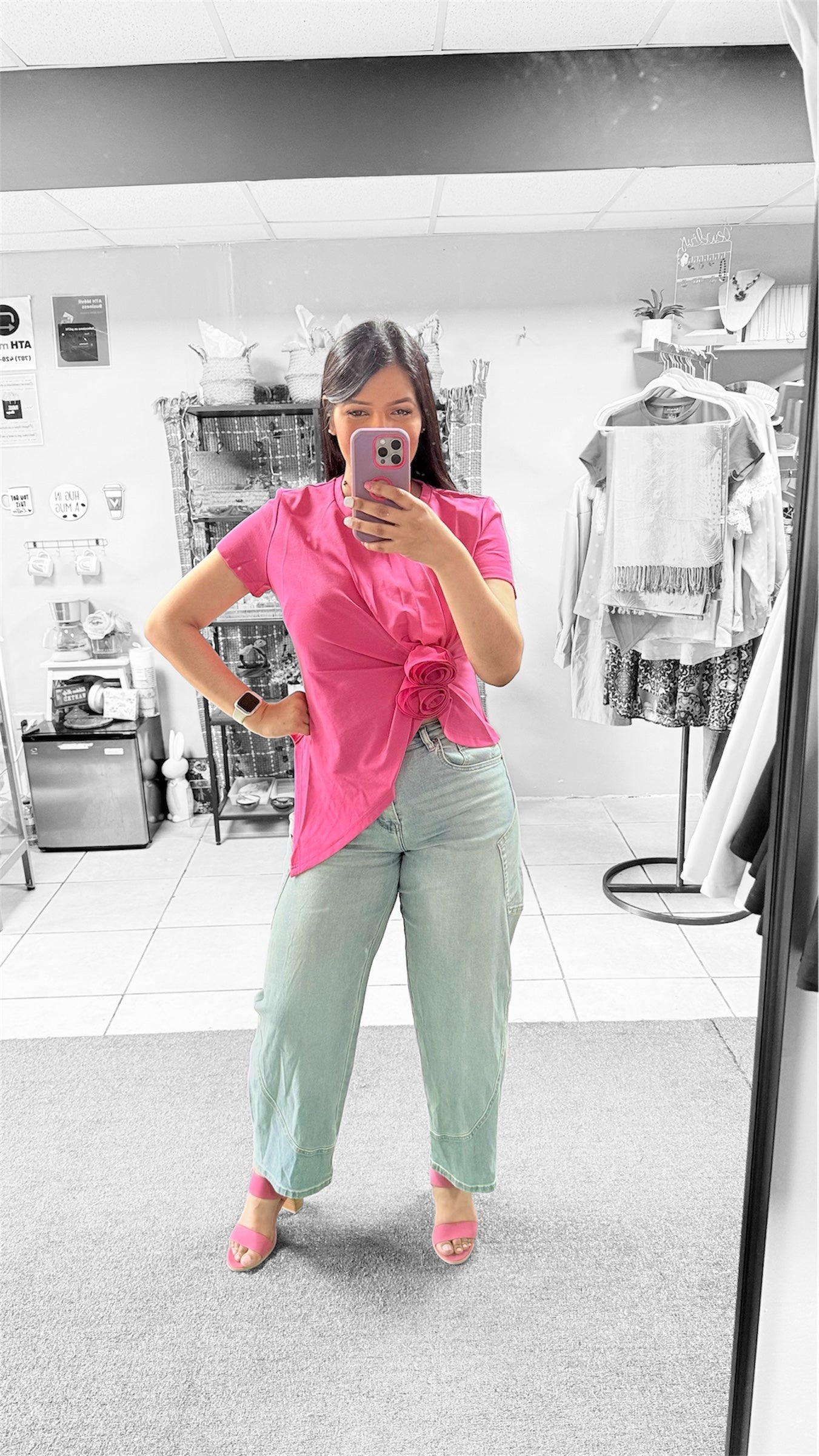 Barrel Wide Leg Jean