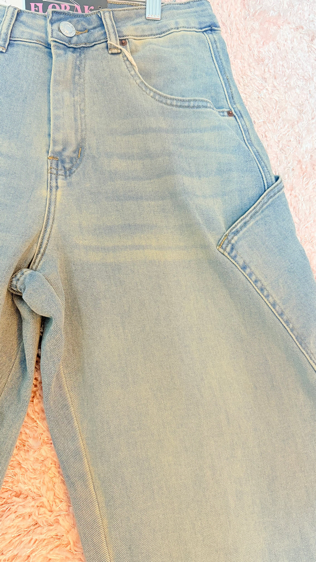 Barrel Wide Leg Jean