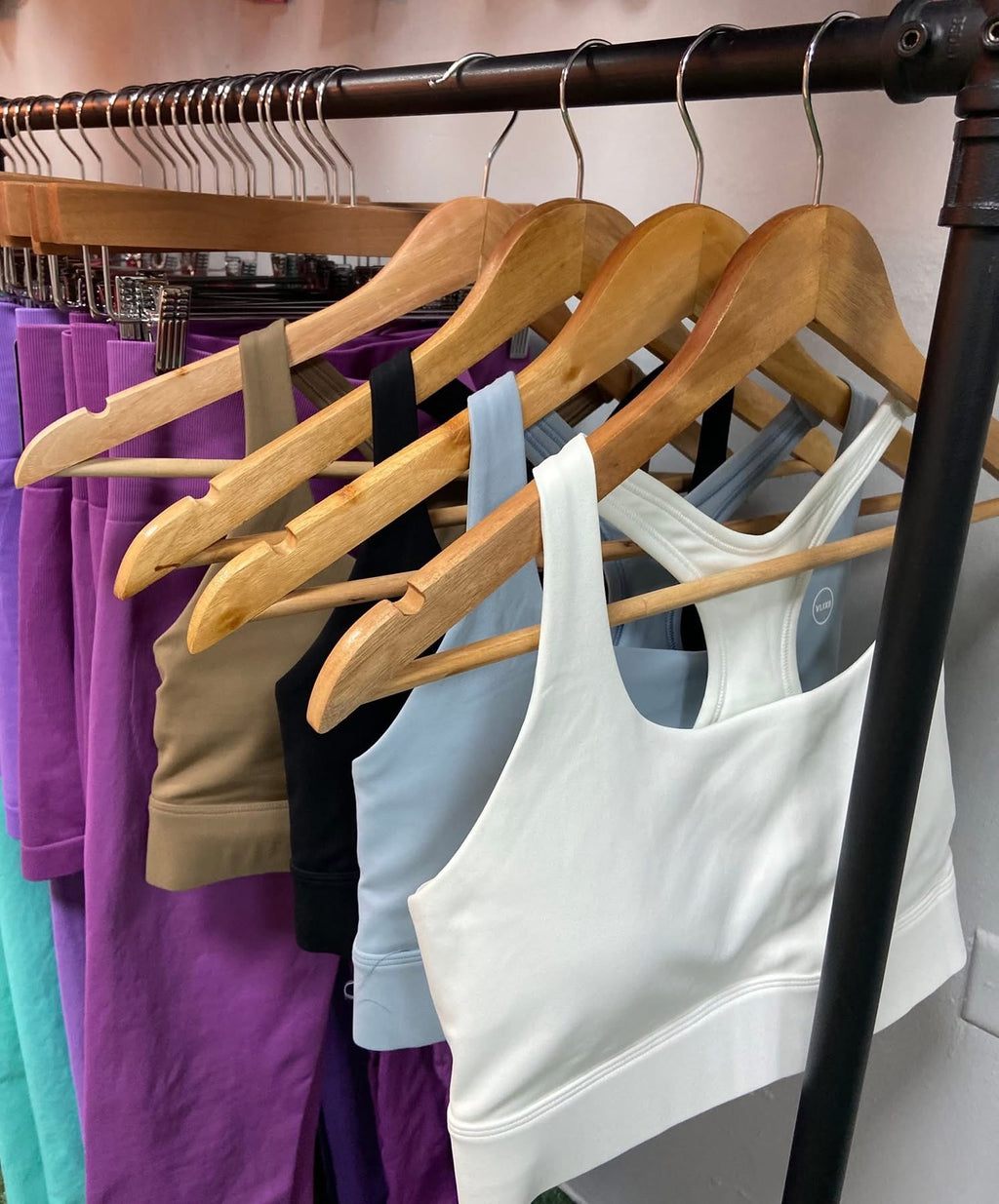 Triangle Sport Bra Green