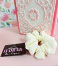 Scrunchies Ivory