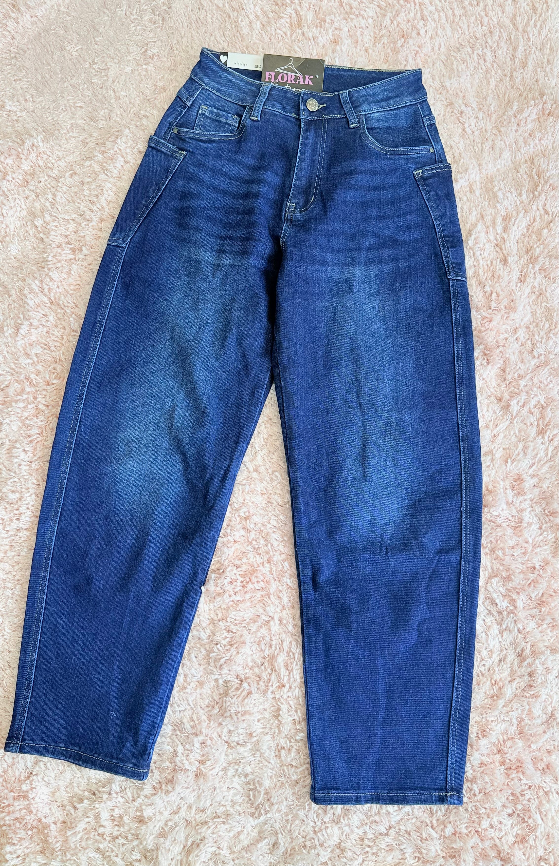 City Barrel Jean