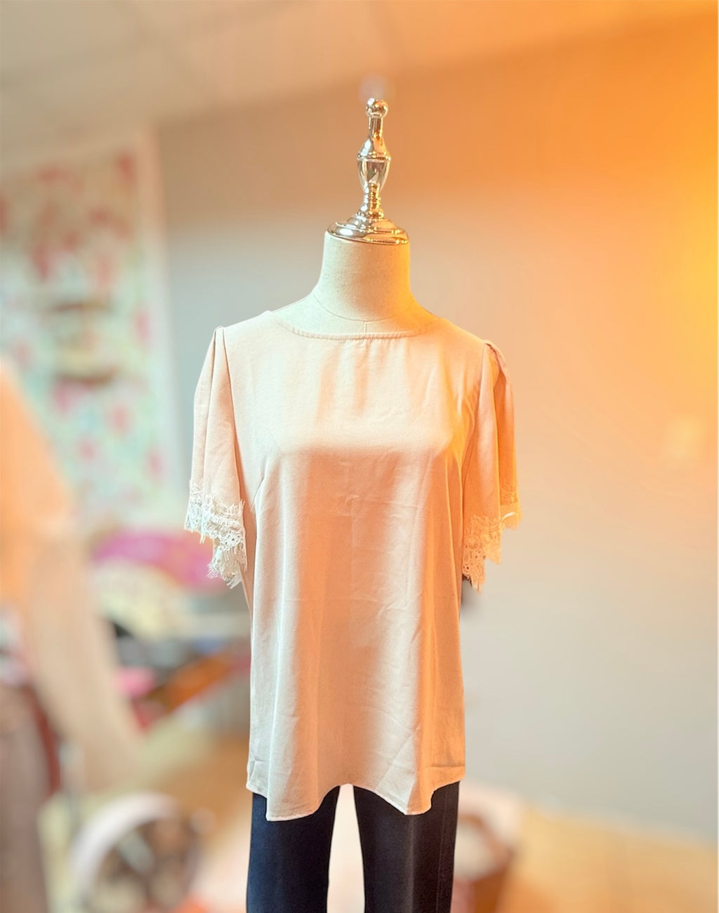 Blush Blouse LC