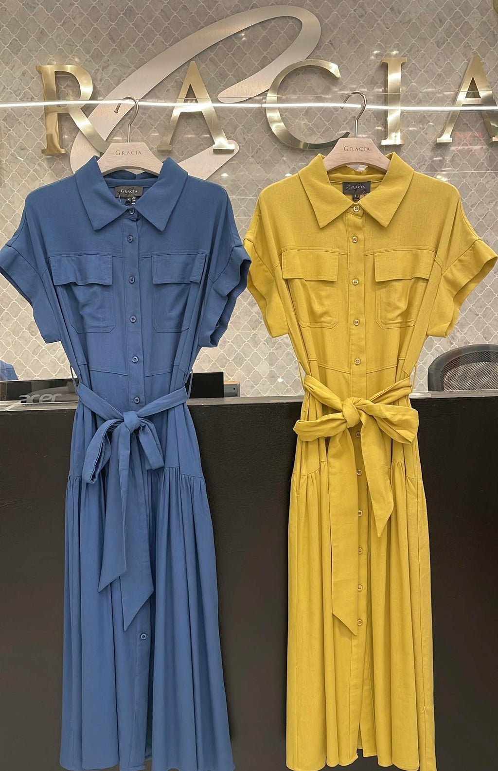 Bow Midi Dress