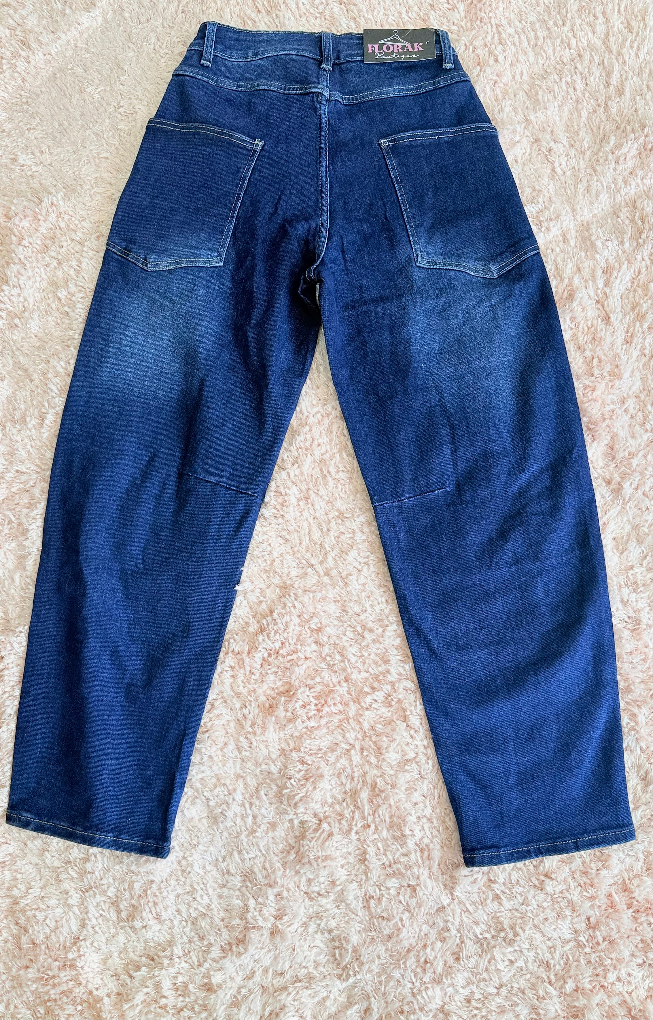 City Barrel Jean
