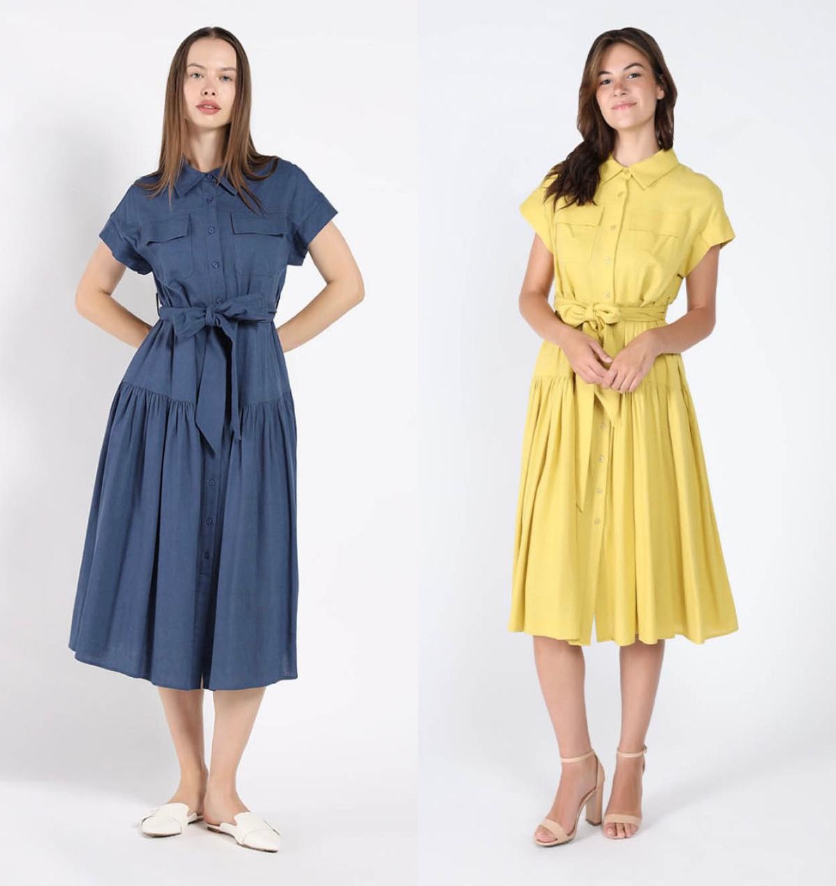 Bow Midi Dress