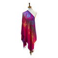 Pashmina Plumas Rosa