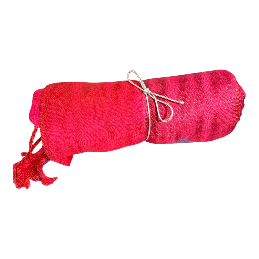 Pashmina fiesta Roja
