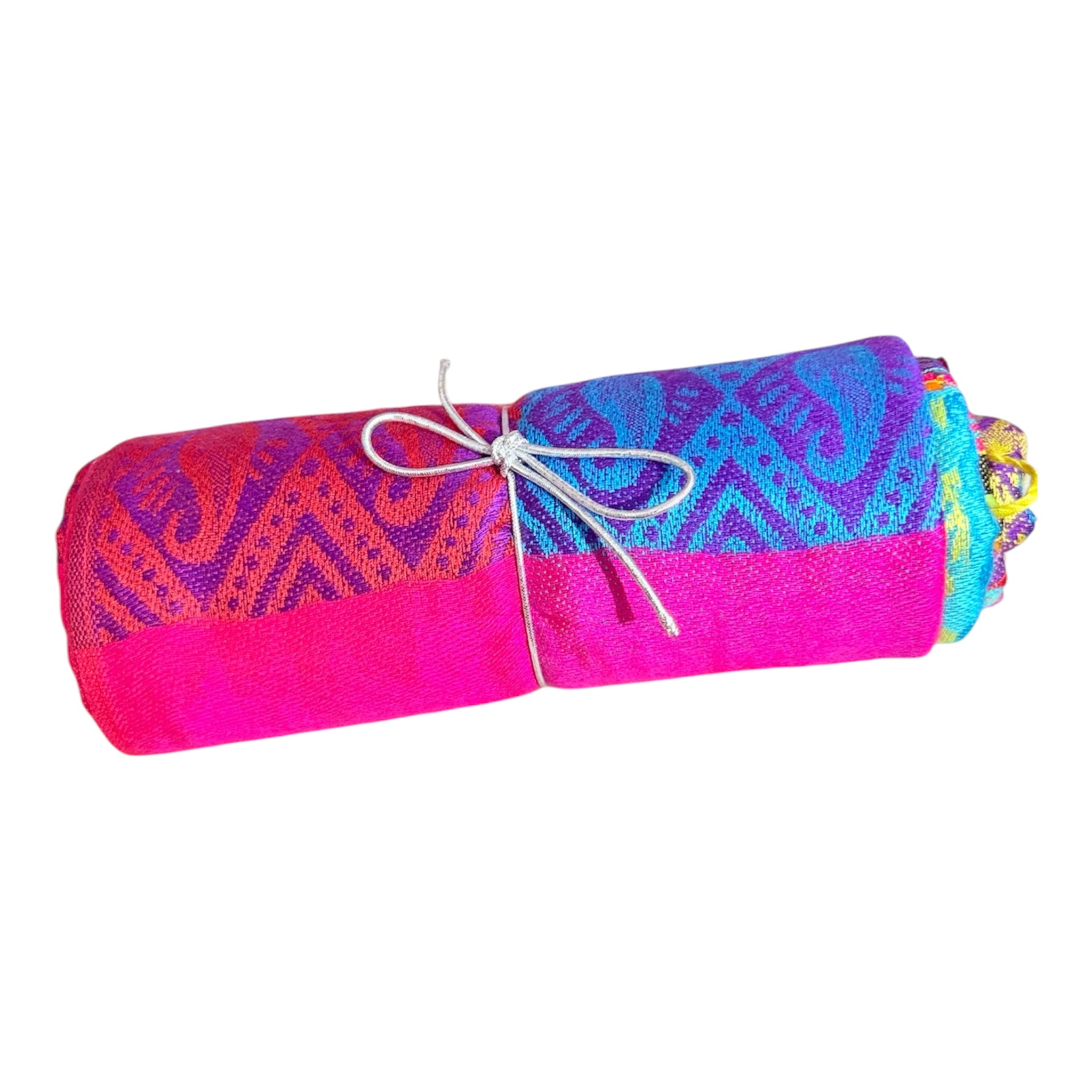 Pashmina fiesta Rosa