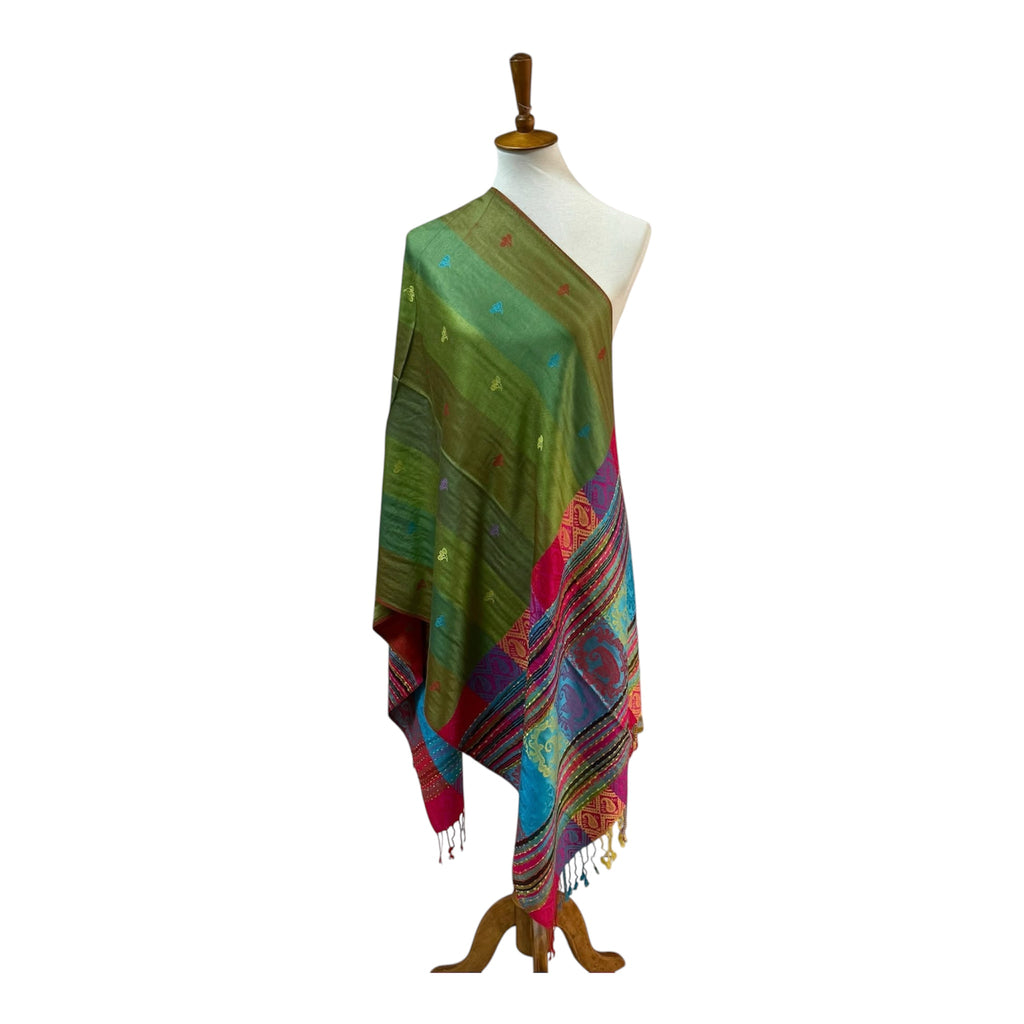 Pashmina Fiesta Verde